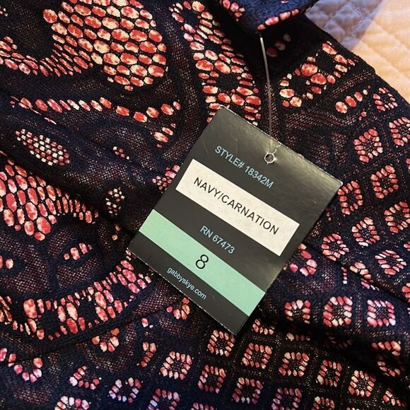 NWT Gabby Skye - Quarter Sleeve Heather
Print Sheath Dress - Picture 9 of 10